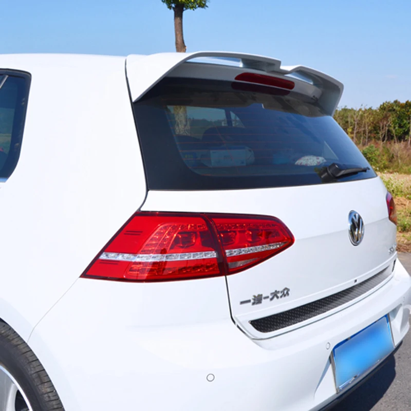 Для MK7 Golf 7 Rline Спойлер ABS Материал заднее крыло автомобиля праймер цвет VW задний
