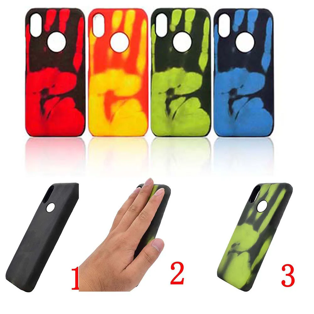 

Temperature Induction Color Changing Case For xiaomi9 9 SE 8 4X redmi 7 note7 K20 T9 pro Fundas Heat Sensor Hard Cover