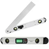 400mm / 250mm Digital Angle Finder Gauge 0-270Degree Protractor Ruler Miltre Angle Finder meter Spirit Level Back-Light 6