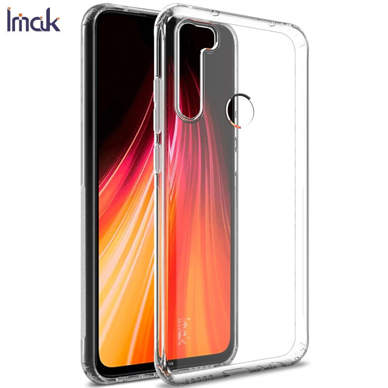 For Xiaomi Redmi Note 8 case iMAK UX6 Airbag Stealth Soft Clear TPU Phone Pro Bumper |