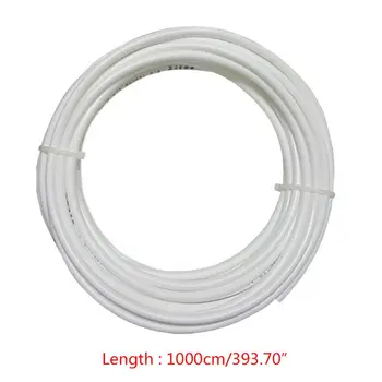 

10m 1/4\" PE Water Tube Water Purifier Filter Parts Pipe for Water Dispenser Kit Accessories White Color