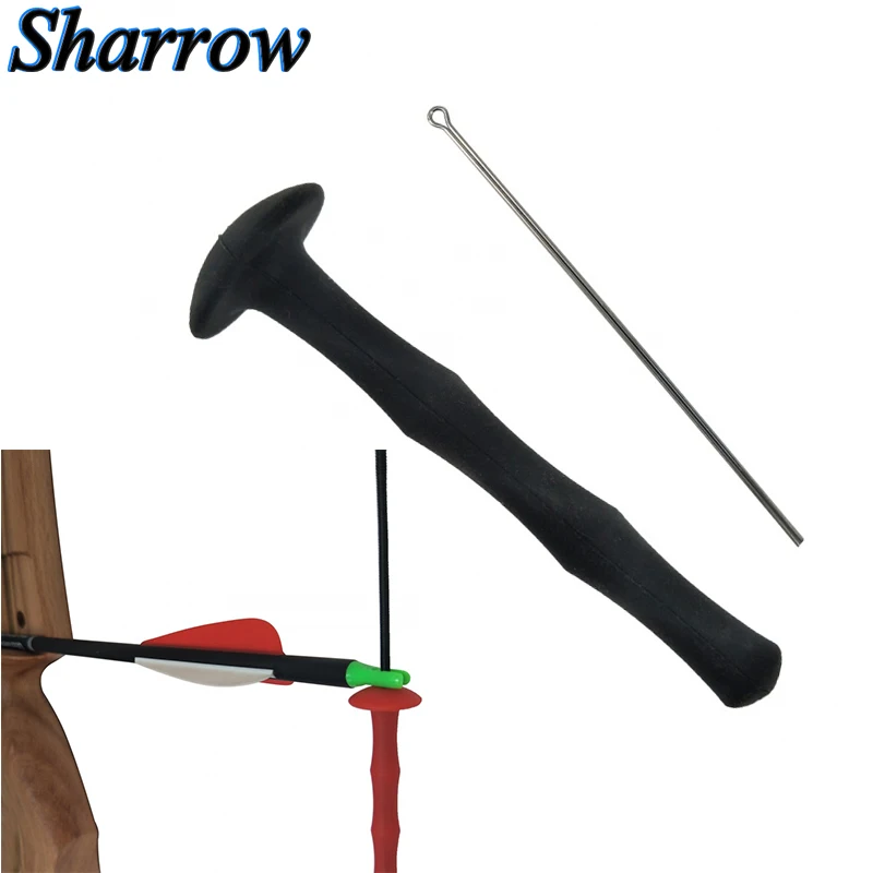 

Bowstring Finger Guard Hunting Archery Saver Soft Silicon Material Protector Gear Quick Shooting Target Bow and Arrow Accessory