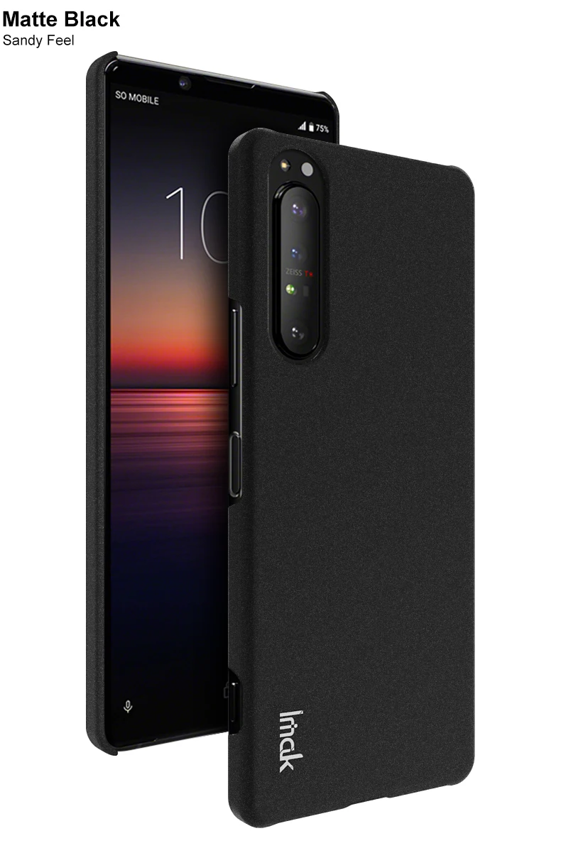 For Sony Xperia 1 II Case IMAK Cowboy Frosted PC Hard Plastic Back phone Case Cover For Sony Xperia 10 II (4)