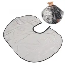 Парикмахерские принадлежности 80x80 см Водонепроницаемая краска для волос Перманентная шаль фартук для парикмахерской аксессуары для стрижки волос аксессуары для парикмахерских