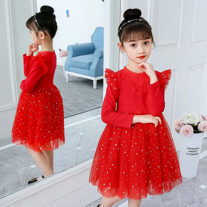 Vestidos de princesa para niñas, vestidos de manga larga con para fiesta de boda, disfraces bonitos para niñas de 4, 6, 8, 10, 11, 12 y 13 años, primavera y otoño - AliExpress Madre y niños