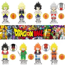 Один строительные блоки фигурки Dragon Balls Broli Сон Гоку Torankusu Gogeta Мужские Шорты для купания Janemba Вегета мужские шорты для купания для детей подарок игрушки KF6098