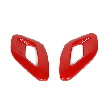 

Car Door Handle Cover Replace Replacement For Dodge Challenger 15-19 Red ABS New