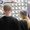 Gorros de punto para mujer, gorro negro, gorros de invierno para hombre, sombreros tipo Beanie para mujer, gorro sólido, gorro grueso de punto para mujer ► Foto 2/6