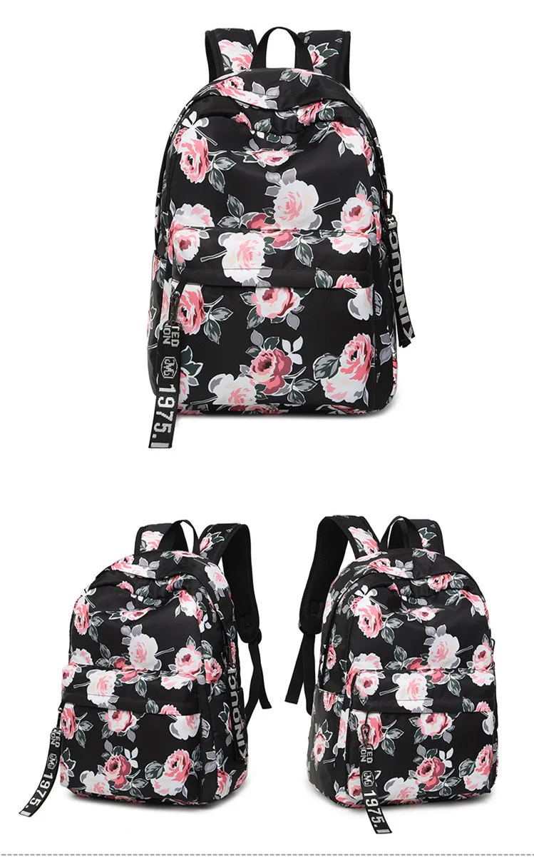 Fengdong, школьные сумки для девочек-подростков, милый школьный рюкзак с принтом, Детские рюкзаки, женская сумка для ноутбука, дропшиппинг