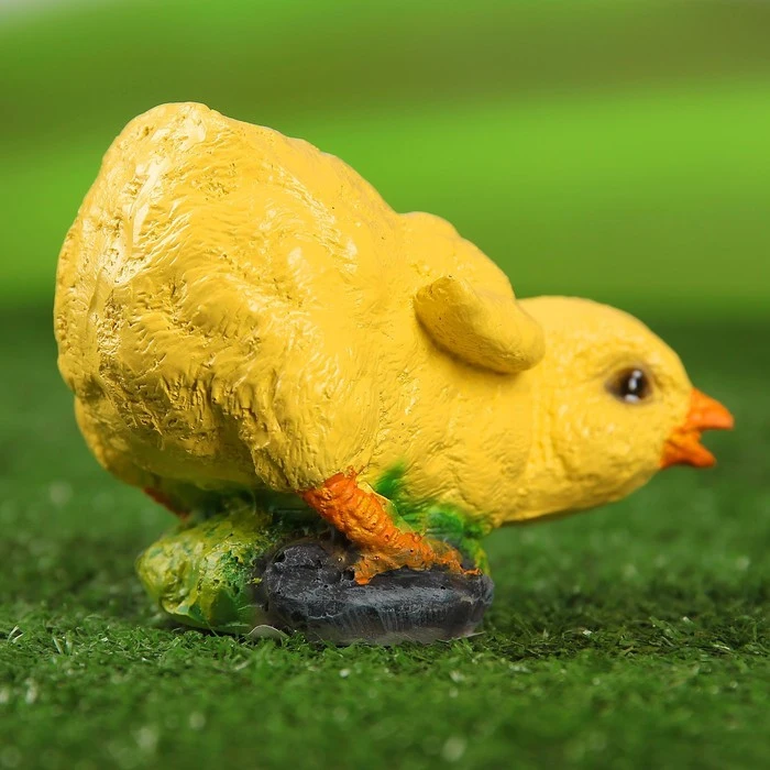 фигурка цыпленок 146-1599. фигурка цыпленка. фигура цыпленка. цыпленок фигурка. фигурка цыпленка.