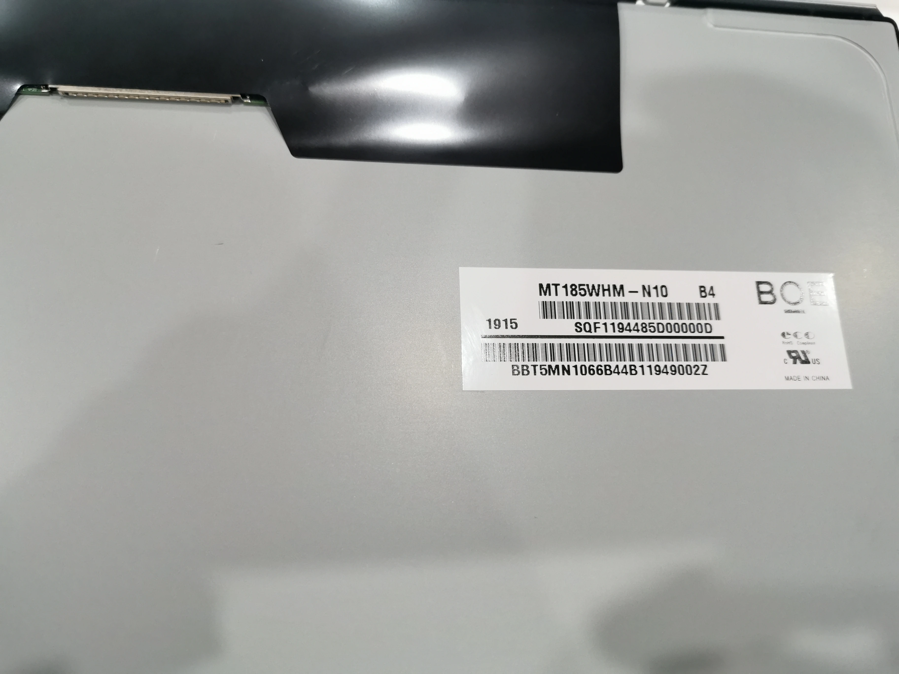 18.5 ġ MT185WHM-N10 MT185WHM N10 200cd/m 30  TFT LCD г ũž  ü 1366*768