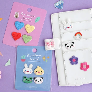 

Mohamm Rainbow City Series Kawaii Cute Sticker Custom Stickers Diary Stationery