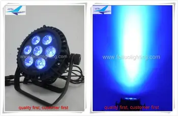 

A- 10pcs mini led par outdoor 7x10w rgbw 4 in 1 waterproof led par 64 stage lighting dmx stage par light unlimited programming e