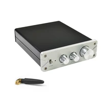 Hifi Bluetooth 5,0 Tpa3116 2,0 стерео мощность аудио усилитель 100 Вт x2 Pcm5102A декодирование ЦАП для домашнего кинотеатра(серебро