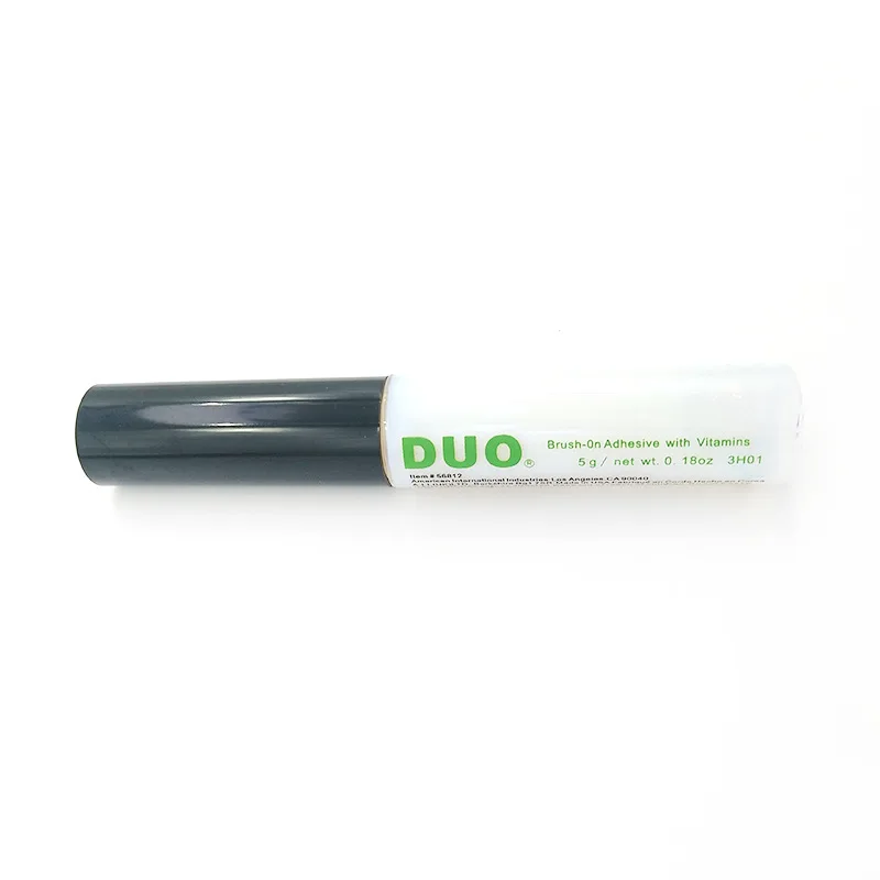 

Double Eyelid Glue Duo False Eyelashes Glue Black White Non-transparent Eyelash Glue Beautiful Eyes Glue Wholesale