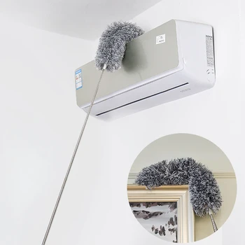 

1Pcs Household Cleaning Accessories Microfiber Dusting Retractable Household Cleaner Feather Duster Sweeper From The Dust Brush