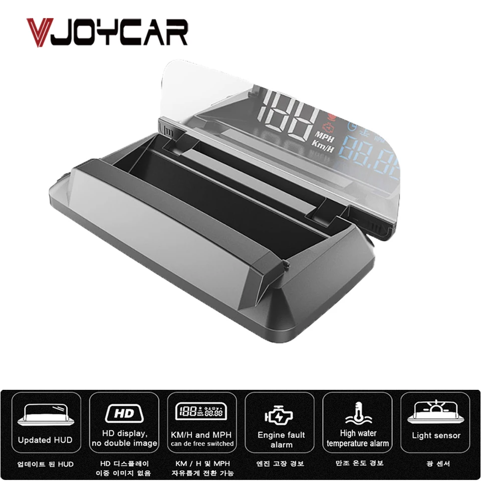 US $29.39 2020 New Obd2 Mirror Hud Car Head Up Display Digital Speed