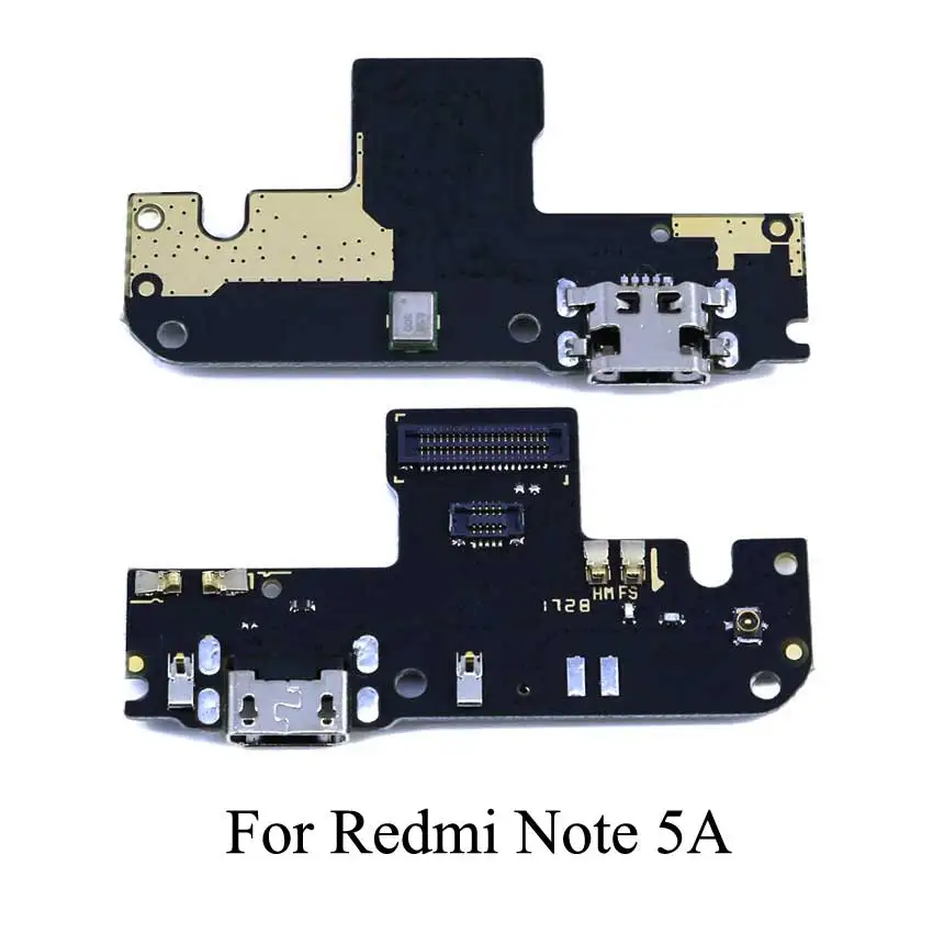 Юйси USB плата с зарядным портом гибкий кабель разъем с микрофоном для Xiaomi Redmi Note 5 Plus Pro 5A 6 Pro 6A 7 Pocophone F1 Go