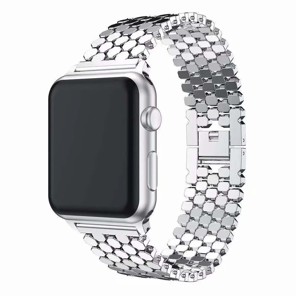 Strap for Apple watch 6 band 44mm 40mm iwatch serice 5 4 3 2 1 Accessories Stainless steel band for apple watch strap 38mm 42mm