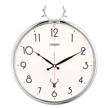 

Deer Head Silent Clock Nordic Creative Clock Living Room Bedroom Home Wall Watch Modern Wall Clock Quartz Clock Wall Clock