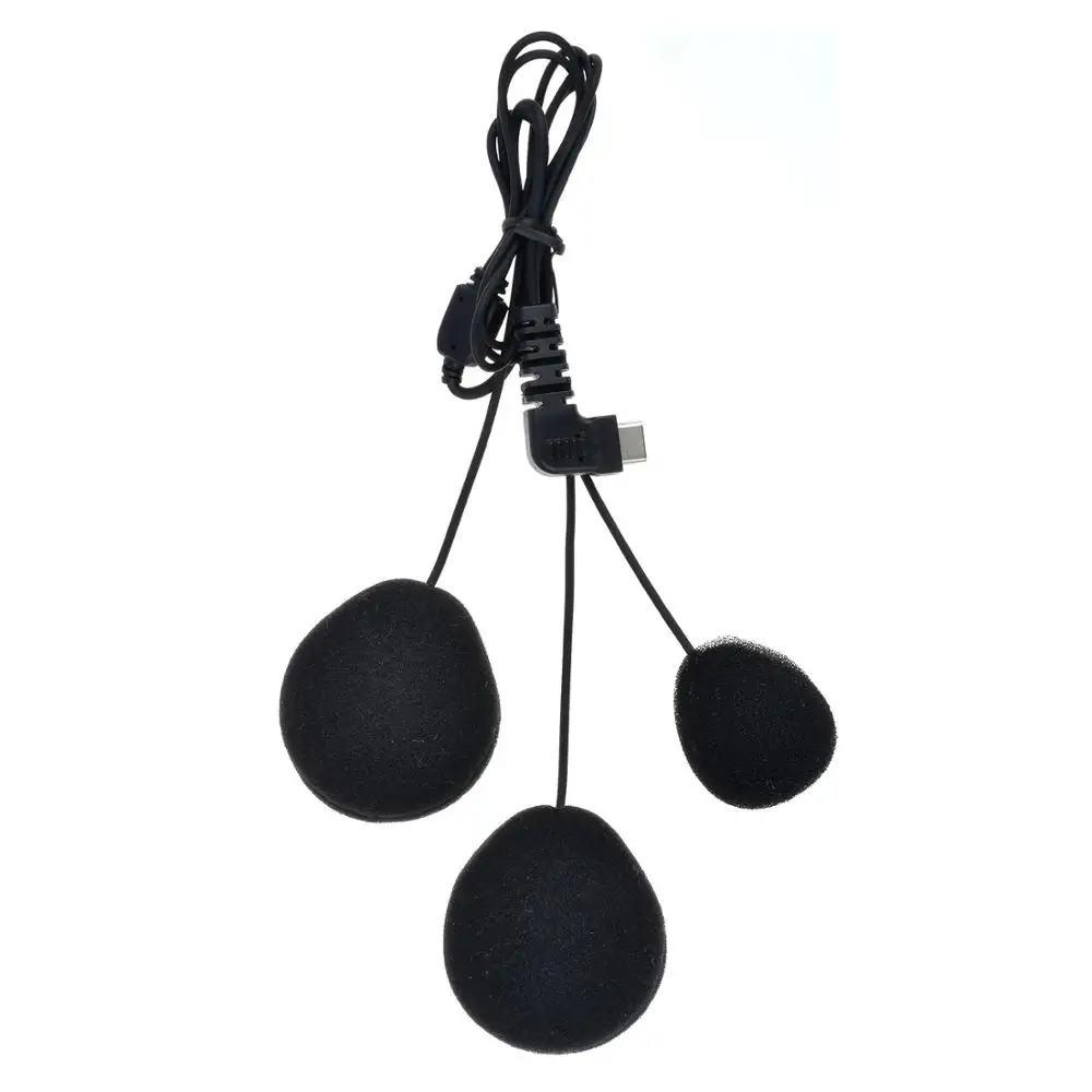 Fodsports Soft Microphone Headphone Earphone for BT S2 BT S3 Motorcycle Bluetooth Helmet Headset Intercom Interphone