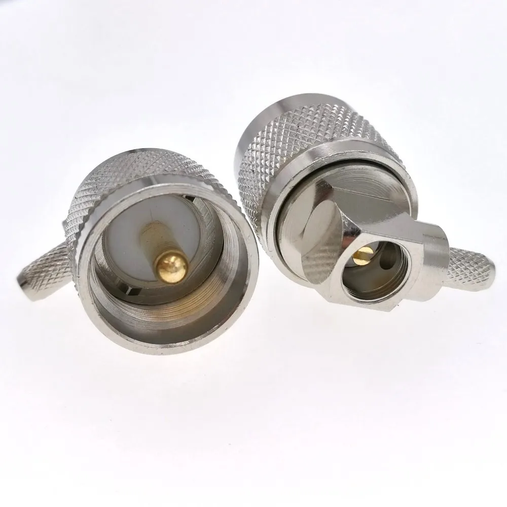 UHF Male Right RG58 4