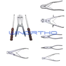 Медицинские Ортопедические ножницы для проволоки, резец для имплантатов, хирургическая отделка до 4 мм, 6 мм, емкость