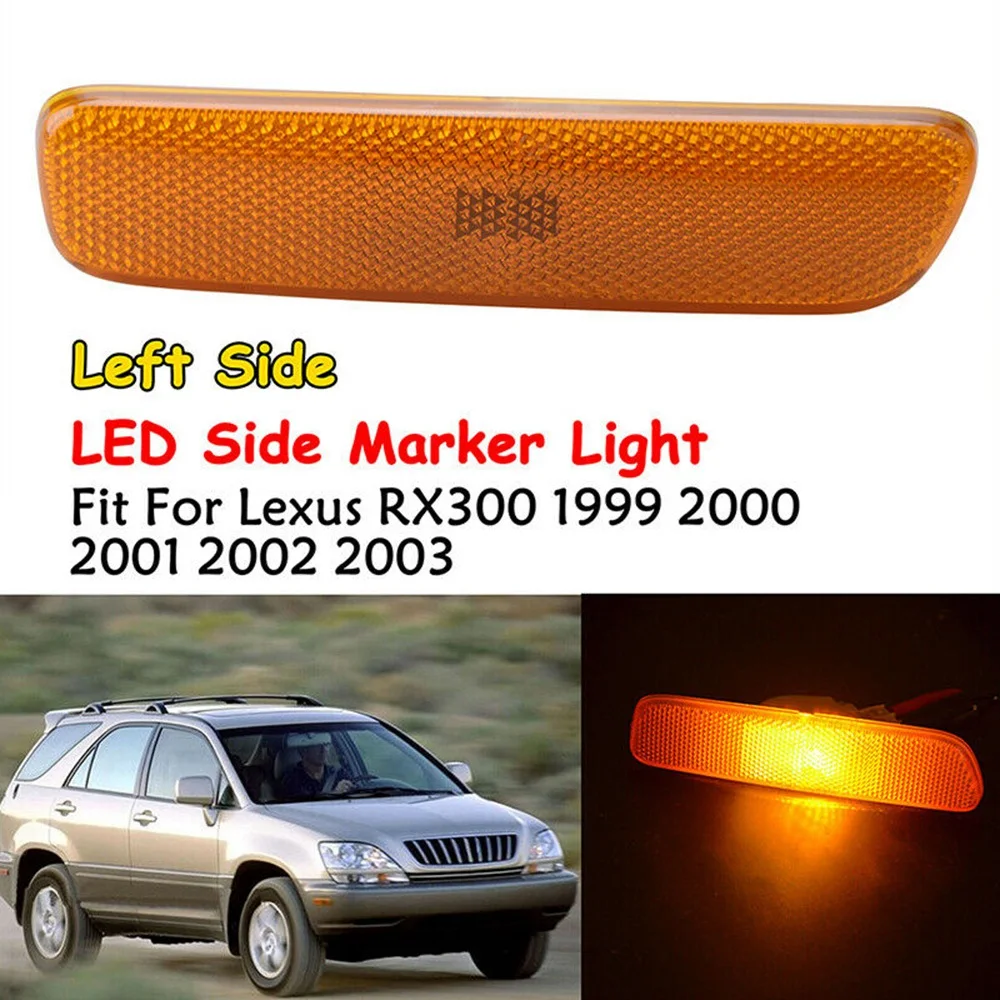 Для LEXUS RX300 1999-2003 IS300 2001-05 отражатель заднего бампера желтая светодиодная