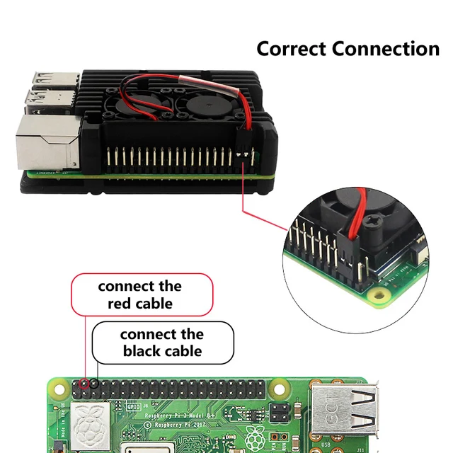 Raspberry Pi 4 Aluminum Case Fan  Raspberry Pi 4 Case Cooling Fan - Raspberry  Pi 4/3 - Aliexpress