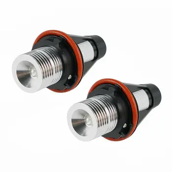 

Accessories LED 2x Angel eyes Bulbs E39 E60 E63 5 6 7 Parts 8000K Green