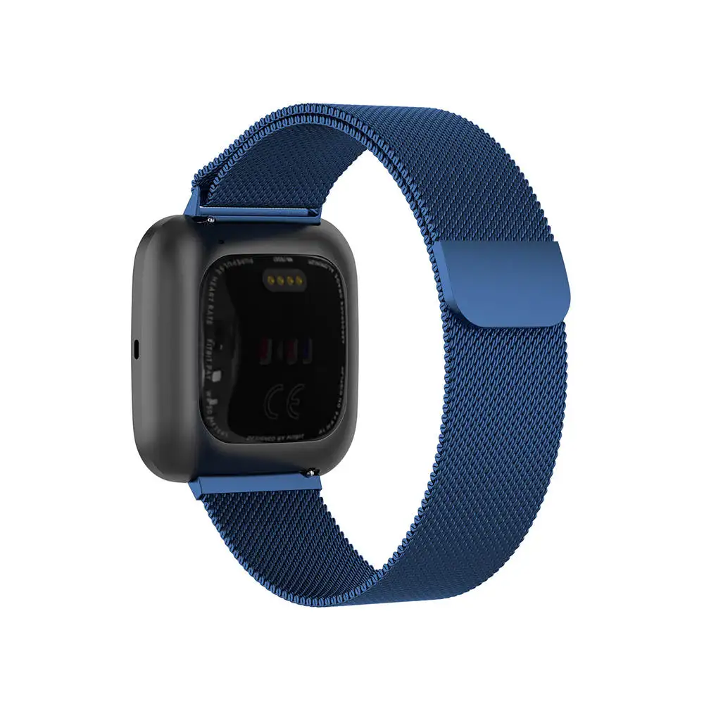 Миланская петля для Fitbit Versa2/Lite мужской браслет на магнитной регулируемой застежке для Fitbit Versa 2/Lite для бизнеса
