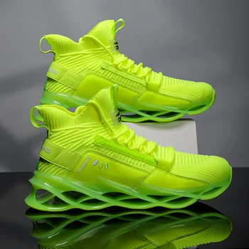 

2020 New Trend Blade Running Mens Sport Shoes TPU Outsole Men Casual Male Sneakers Men zapatos hombre Athietic basket homme