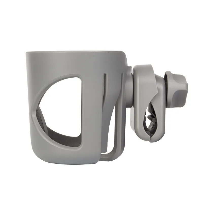 gray cup holder Чашка для детской коляски, держатель для родителей, кружка, крючки для бутылки молока, подставка для коляски, крючки для органайзера, тележка, коляска, аксессуары, коляска, карабин - Цвет: gray cup holder