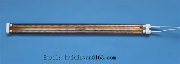 

Halogen quartz heating elements for screen printing heat lamp