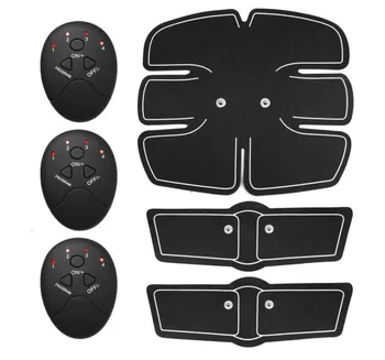 

Wireless Electric Muscle Stimulator Muscle Fitness Trainer Abdomen Hip Buttocks Body Slimming Shaping Massage Massager