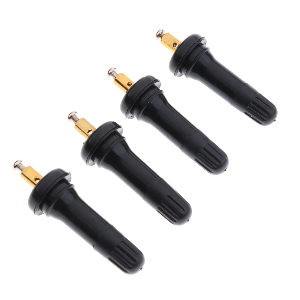 Aluminum Tire Pressure Sensor Valve Stem for Buick Regal Cadillac Pack of 4