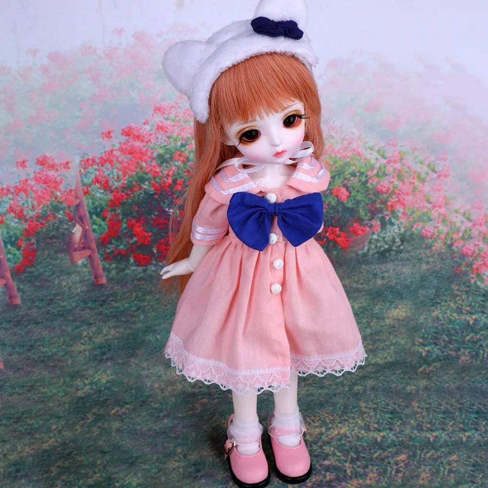 1/6 BJD кукла полная модель куклы игрушки 27 см для маленьких девочек настоящая Реалистичная кукла реборн принцесса элегантная Реалистичная кукла игрушки рождественские подарки