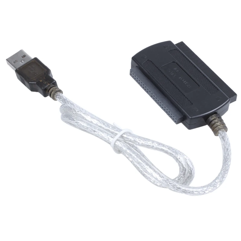 

USB 2.03.52.5 IDE SATA Hard Disk Drive HDD Converter Cable Adapter Black