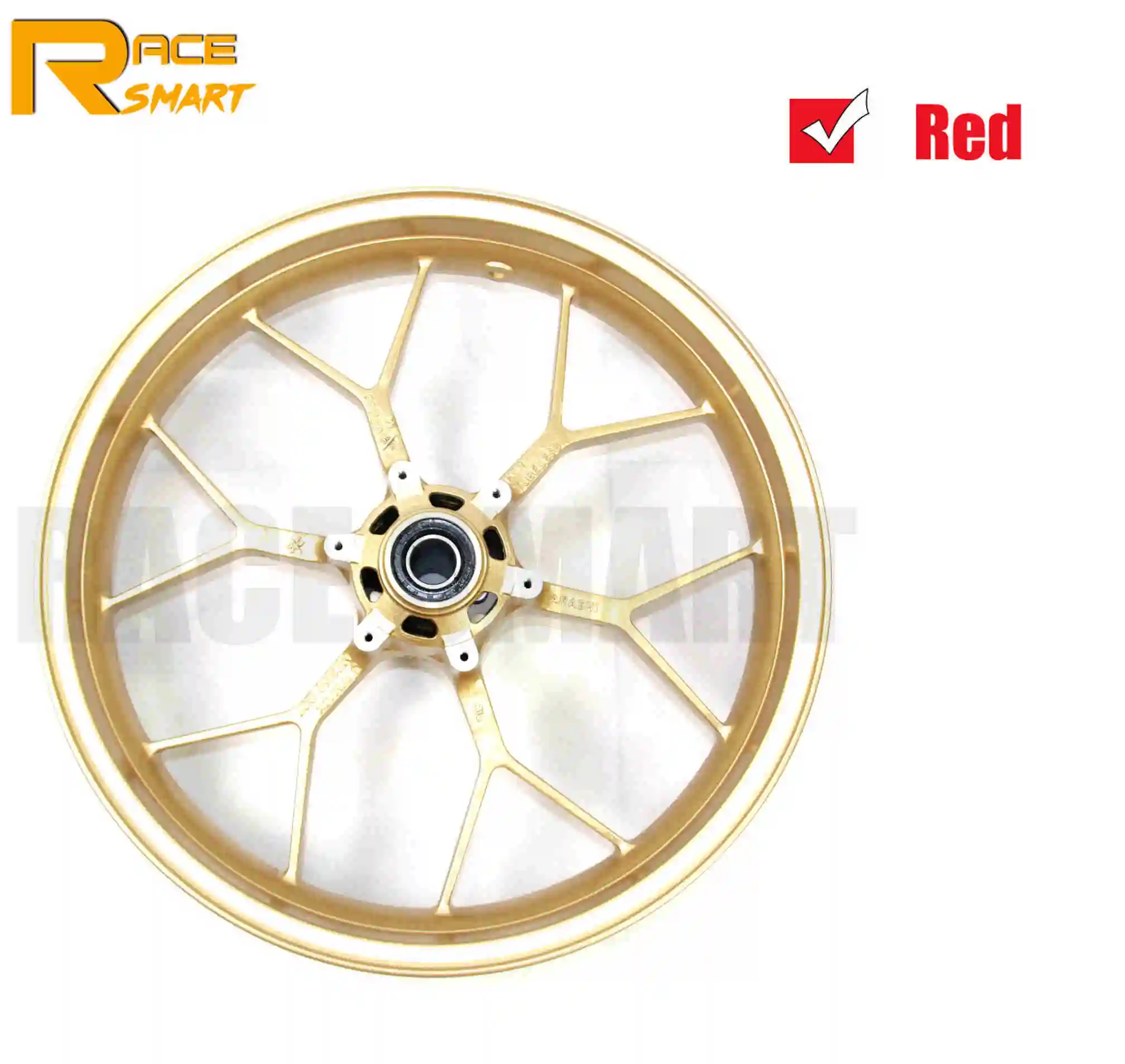 Red Обод колеса мотоцикла для Honda CBR1000RR 2008- мотоциклы, колесные диски 2009 A356/AC4CH OEM 2010 2011 2012 2013 - Цвет: Red