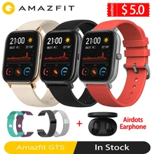 Global Version NEW Amazfit GTS Smart Watch 5ATM Waterproof Swimming Smartwatch 14Days Battery Music Control for Xiaomi IOS Phone
