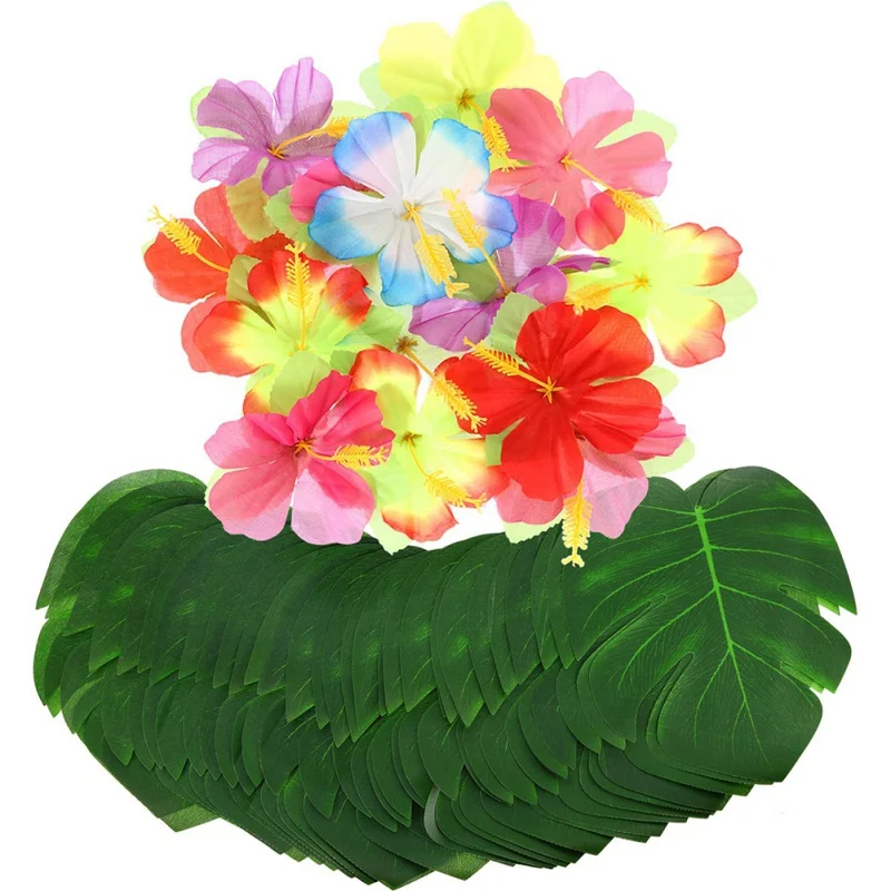 Потяните флаг баннер ананас Aloha баннер чашки для питья Гавайи Luau гирлянда из ткани мультяшное украшение для вечеринок тропический бассейн вечерние рождения