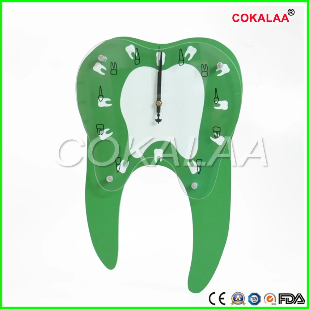 COKALAA Горячая стоматологический Колок для Шапка медсестры украшения ремесла стоматологические настенные часы подарок для дантиста