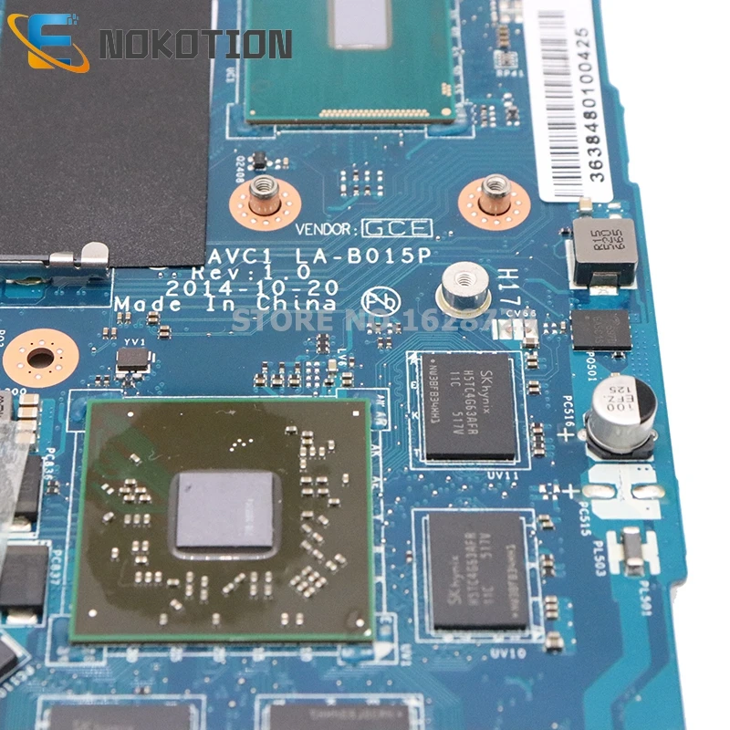 NOKOTION CN-0808D6 0808D6 ZAVC1 LA-B015P для Dell 14-5448 5448-14MR материнская плата для ноутбука 14 дюймов SR23Y I5-5200U Процессор R7 M265 GPU