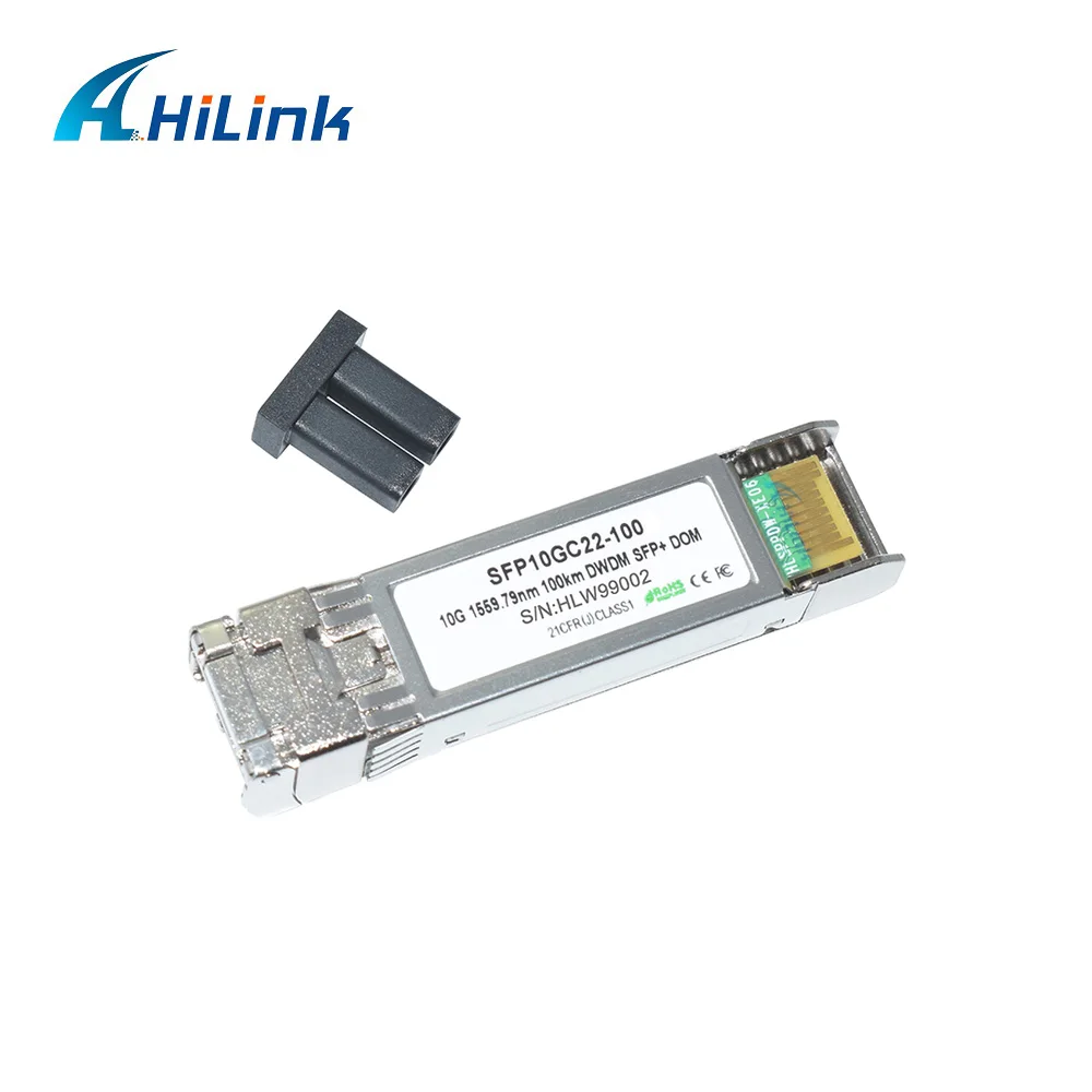Волоконно-оптический 10G DWDM SFP+ 100 км CH17~ 61 1559,79 CH22 100 ГГц приемопередатчик