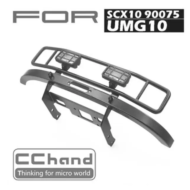 Металлический ранчо передний бампер для осевой SCX10 90075 UMG10