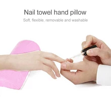 Новая Художественная Подушка для ногтей, держатель для рук, подставка для рук, сплошной цвет, аксессуары для маникюра, инструмент MS88