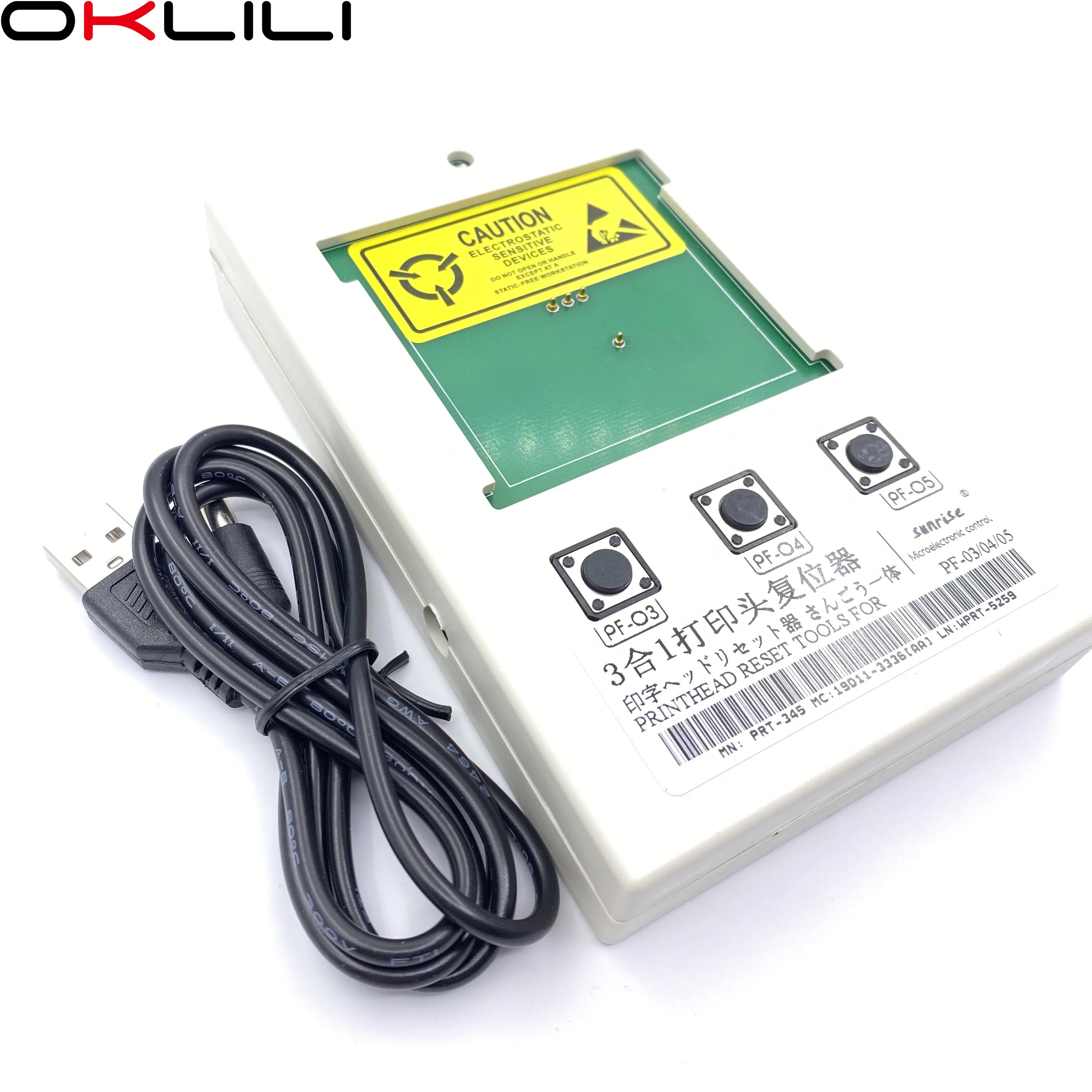 Herramientas de reinicio de cabezal de impresión, reiniciador para Canon PF  03 PF 04, 3 en 1, para Canon iPF650, iPF655, iPF750, iPF760, iPF765,  iPF680, iPF780, 1 unidad|chip resetter|print headhead printer - AliExpress