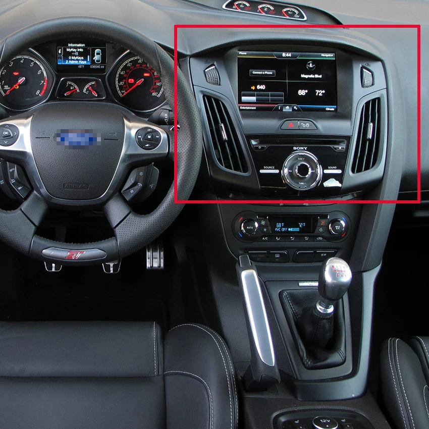 YESSUN 2 din Android автомобильный навигатор GPS для Ford Focus 2012 ~ 2016 Аудио Видео Радио HD экран