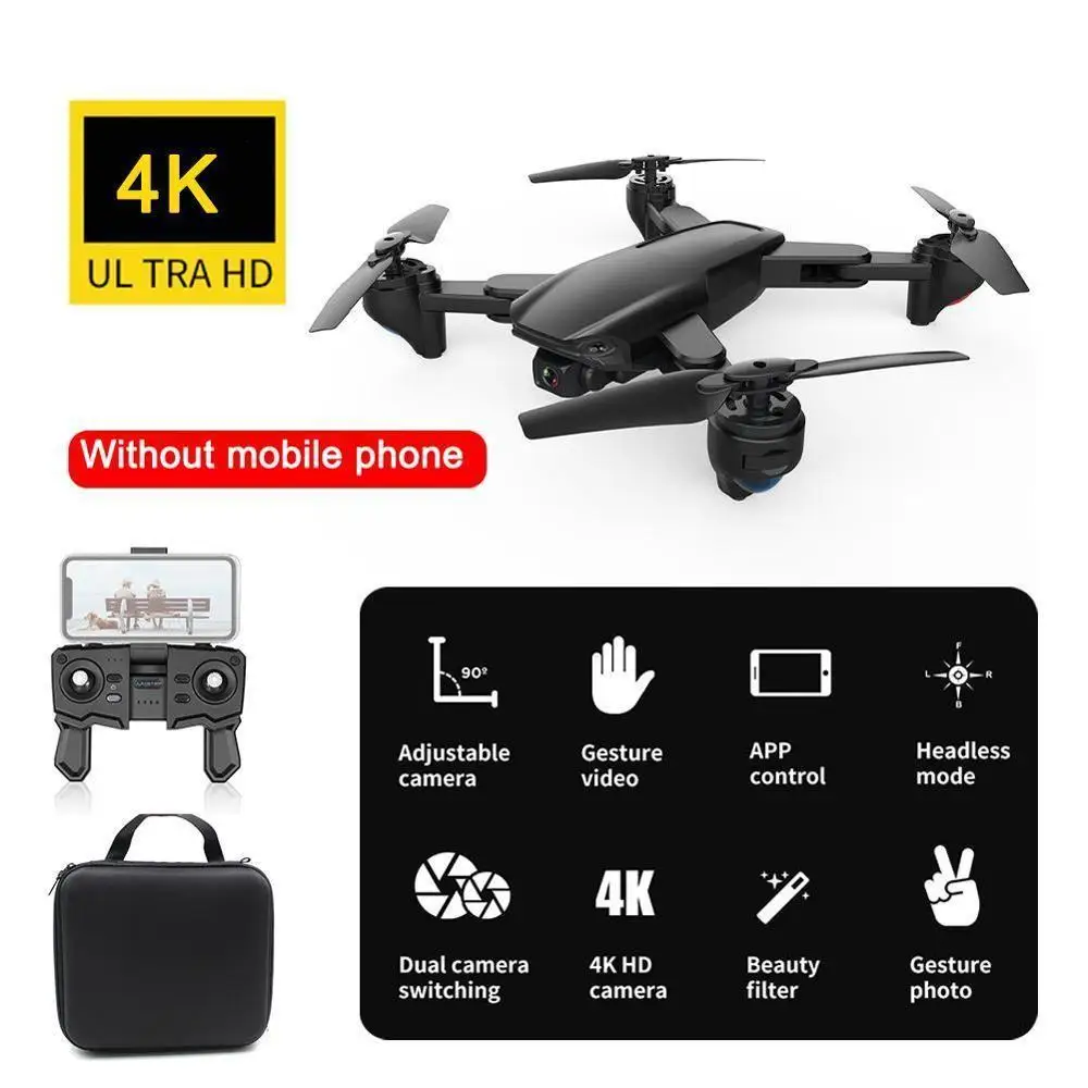 SG701 Mini Drone WIFI 5G Anti-shake Self-stabilizing Gimbal Positioning Camera Satellite FPV 4K Anti-lost Quadcopter C9J8