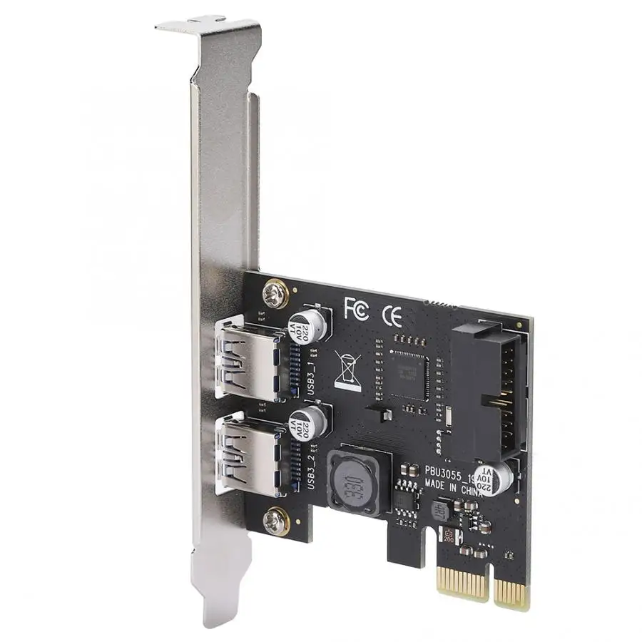 Переходная карта PCI E на USB3.0 аксессуар для настольного компьютера с фронтальной